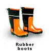 Rubber boots